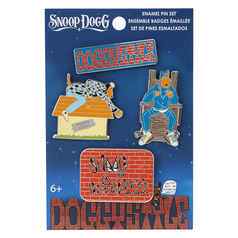 Funko Doggystyle Snoop Dogg 4 Pc Pin Set 3 Funko Doggystyle Snoop Dogg 4 Pc Pin Set