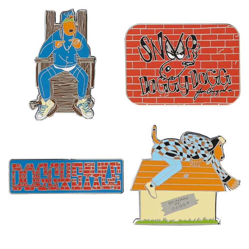 Funko Doggystyle Snoop Dogg 4 Pc Pin Set 4 Funko Doggystyle Snoop Dogg 4 Pc Pin Set - Image 2