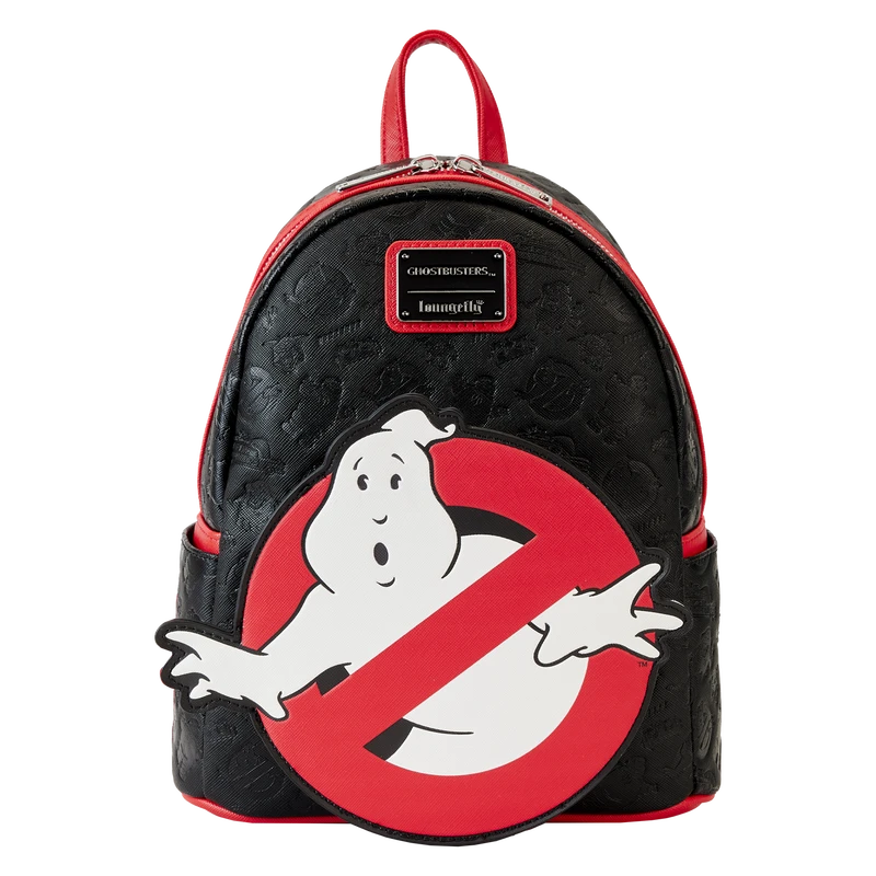 Loungefly Ghostbusters No Ghost Logo Mini Backpack 3 Loungefly Ghostbusters No Ghost Logo Mini Backpack