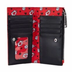Loungefly Disney Mickey And Minnie Valentines Flap Wallet 8 Loungefly Disney Mickey And Minnie Valentines Flap Wallet -Toy Haven IMG 6911