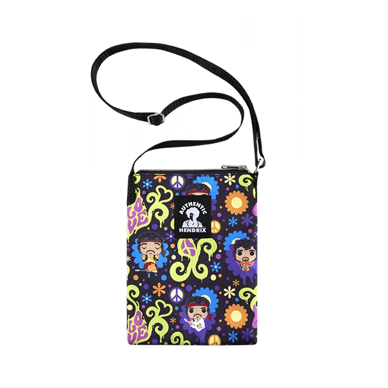 LOUNGEFLY Jimi Hendrix Passport Bag 4 LOUNGEFLY Jimi Hendrix Passport Bag - Image 2