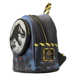 Loungefly Jurassic Park 30th Dino Moon Glow Mini Backpack 11 Loungefly Jurassic Park 30th Dino Moon Glow Mini Backpack -Toy Haven JurassicPark30thAnniversaryDinoMoonGlowMiniBackpack hi res 3