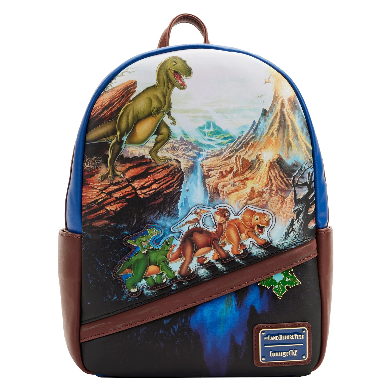 Loungefly Universal Land Before Time Poster Mini Backpack 3 Loungefly Universal Land Before Time Poster Mini Backpack