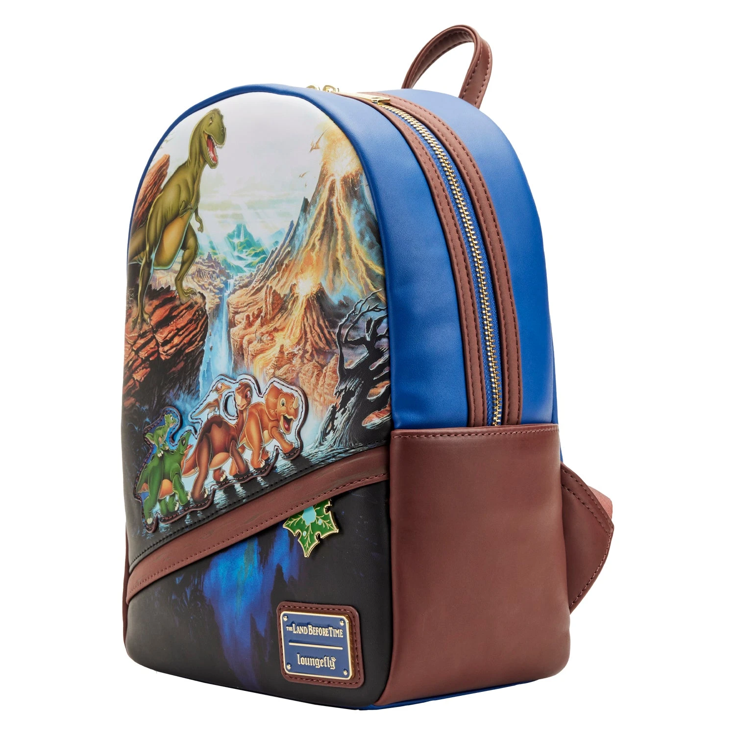 Loungefly Universal Land Before Time Poster Mini Backpack 4 Loungefly Universal Land Before Time Poster Mini Backpack - Image 2