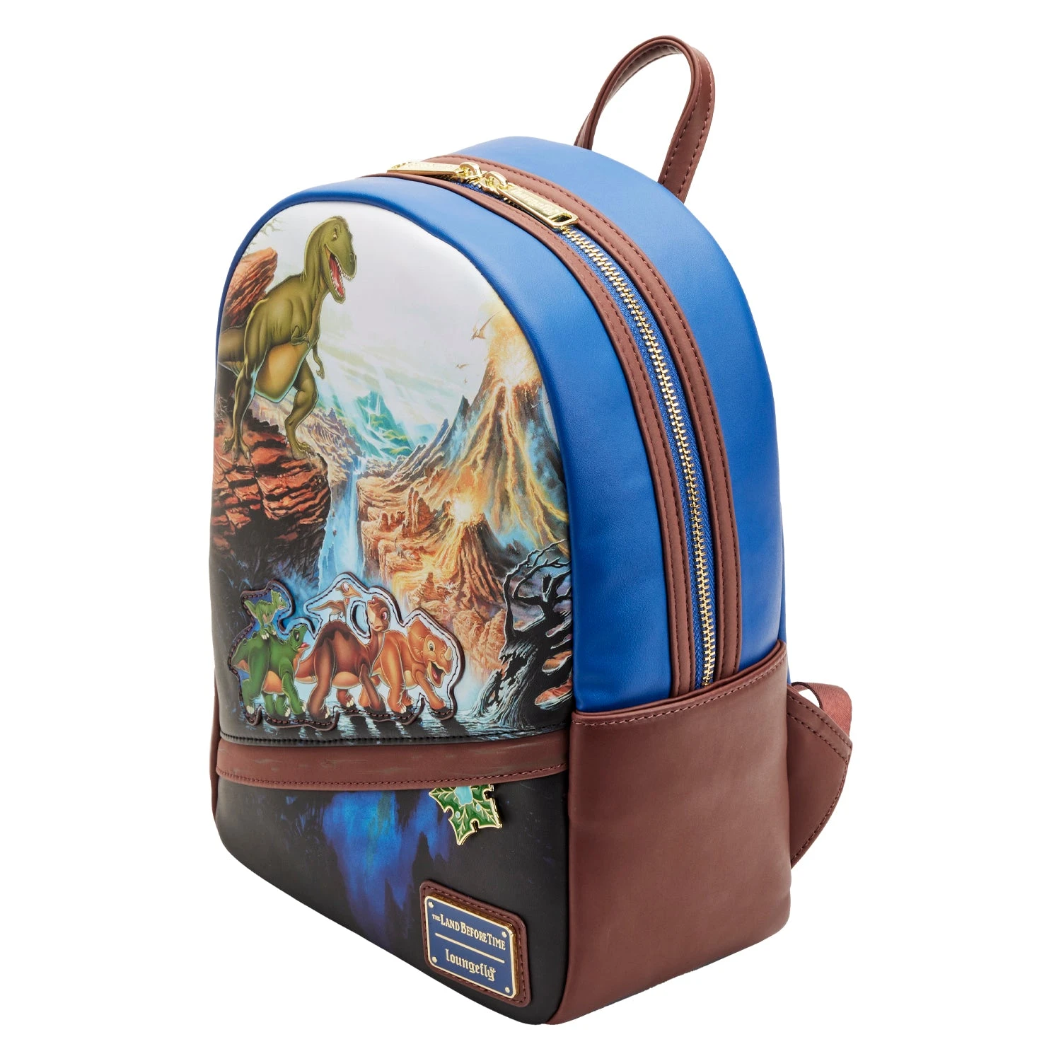 Loungefly Universal Land Before Time Poster Mini Backpack 5 Loungefly Universal Land Before Time Poster Mini Backpack - Image 3