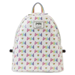 Loungefly Lisa Frank Rainbow Heart Mini Backpack With Waist Bag -Toy Haven LisaFrankRainbowHeartMiniBackpackwithWaistBag hi res 4