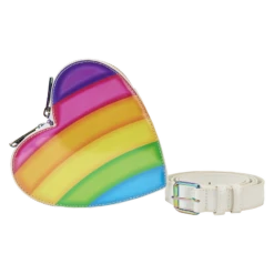 Loungefly Lisa Frank Rainbow Heart Mini Backpack With Waist Bag -Toy Haven LisaFrankRainbowHeartMiniBackpackwithWaistBag hi res 6