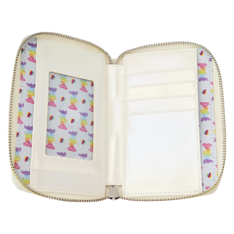 Loungefly Lisa Frank Rainbow Logo Ziparound Wallet 6 Loungefly Lisa Frank Rainbow Logo Ziparound Wallet - Image 4