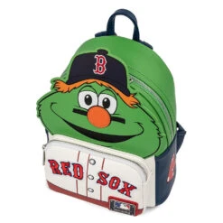 Loungefly MLB Boston Red Sox Wally The Green Monster Cosplay Mini Backpack -Toy Haven MLBBK0018 BostonRedSoxWallyCospl 6
