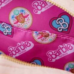 Loungefly Mattel Barbie Movie Logo Crossbody Bag 11 Loungefly Mattel Barbie Movie Logo Crossbody Bag -Toy Haven MTTB0004 LFMATTELBARBIEMOVIELOGOCROSSBODYBAG1712INSIDE