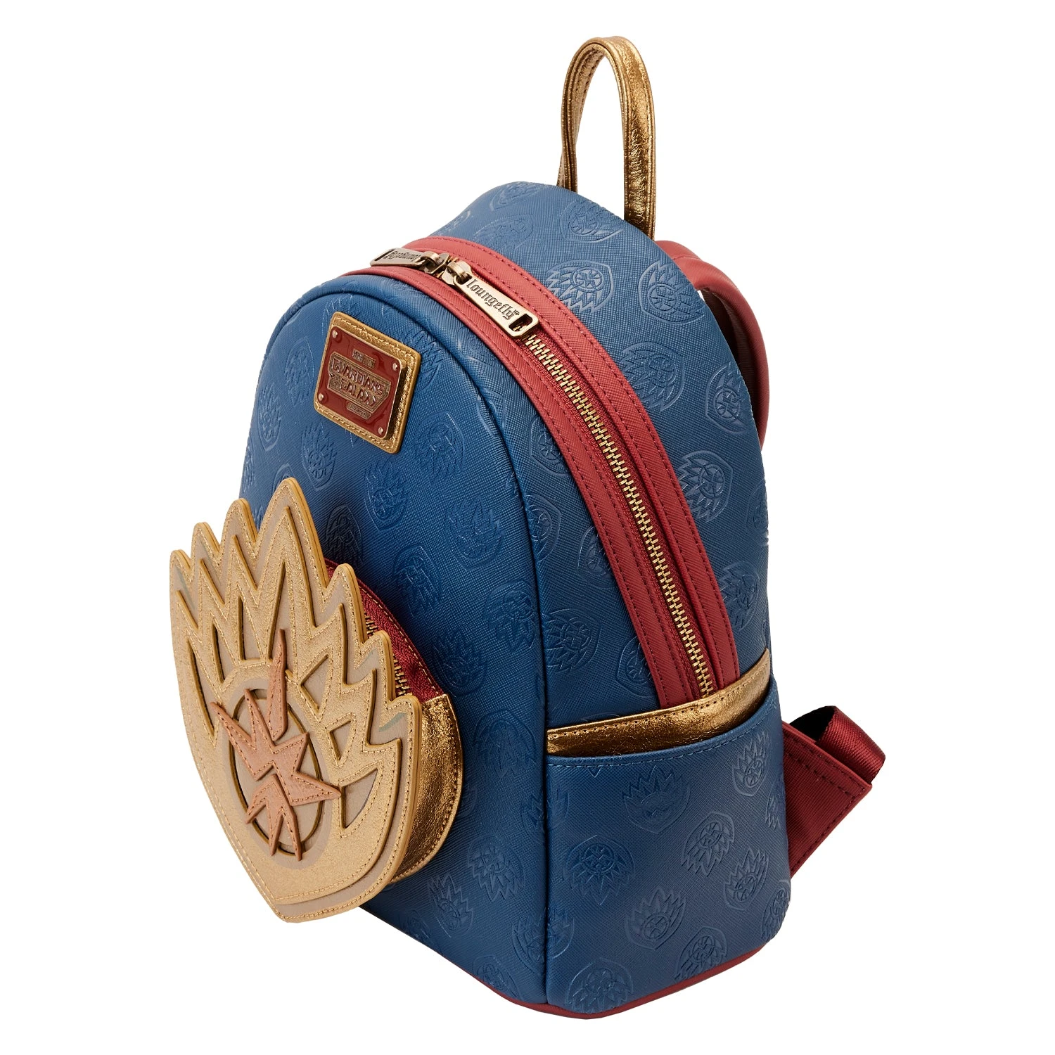 Loungefly Marvel Guardians Of The Galaxy 3 Ravager Badge Mini Backpack 5 Loungefly Marvel Guardians Of The Galaxy 3 Ravager Badge Mini Backpack - Image 3