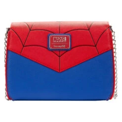 Loungefly Marvel Spiderman Color Block Crossbody Bag -Toy Haven MVTB0143 LFMARVELSPIDERMANCOLORB 3