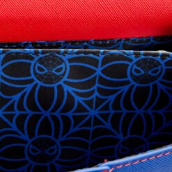 Loungefly Marvel Spiderman Color Block Crossbody Bag -Toy Haven MVTB0143 LFMARVELSPIDERMANCOLORB 4