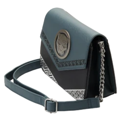 Loungefly Marvel Black Panther Wakanda Forever Crossbody Bag 9 Loungefly Marvel Black Panther Wakanda Forever Crossbody Bag -Toy Haven MVTB0145 LFMARVELBLACKPANTHERWAKANDAFOREVERCROSSBODYBAG0213QUARTER
