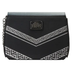 Loungefly Marvel Black Panther Wakanda Forever Crossbody Bag 10 Loungefly Marvel Black Panther Wakanda Forever Crossbody Bag -Toy Haven MVTB0145 LFMARVELBLACKPANTHERWAKANDAFOREVERCROSSBODYBAG0216BACK