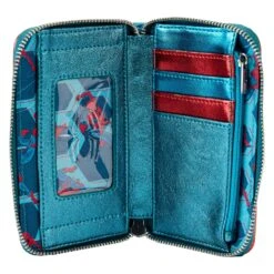 Loungefly Marvel Spiderman Shine Ziparound Wallet -Toy Haven MVWA0201 LFMARVELSPIDERMANSHINEZIPAROUNDWALLET1019INSIDE