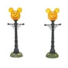 Enesco Mickey's Pumpkintown Street Lights -Toy Haven Mickey sPumpkintownStLights