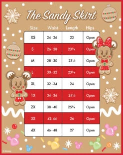 Loungefly Stitch Shoppe Disney Gingerbread Friends Sandy Skirt -Toy Haven MicrosoftTeams image 59 1000x e01f3136 89df 4318 826b 00d047c1b425