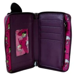 Loungefly Nickelodeon Invader Zim Secret Lair Ziparound Wallet -Toy Haven NICWA0036 LFNICKELODEONINVADERZIMSECRETLAIRZIPAROUNDWALLET1852INSIDE