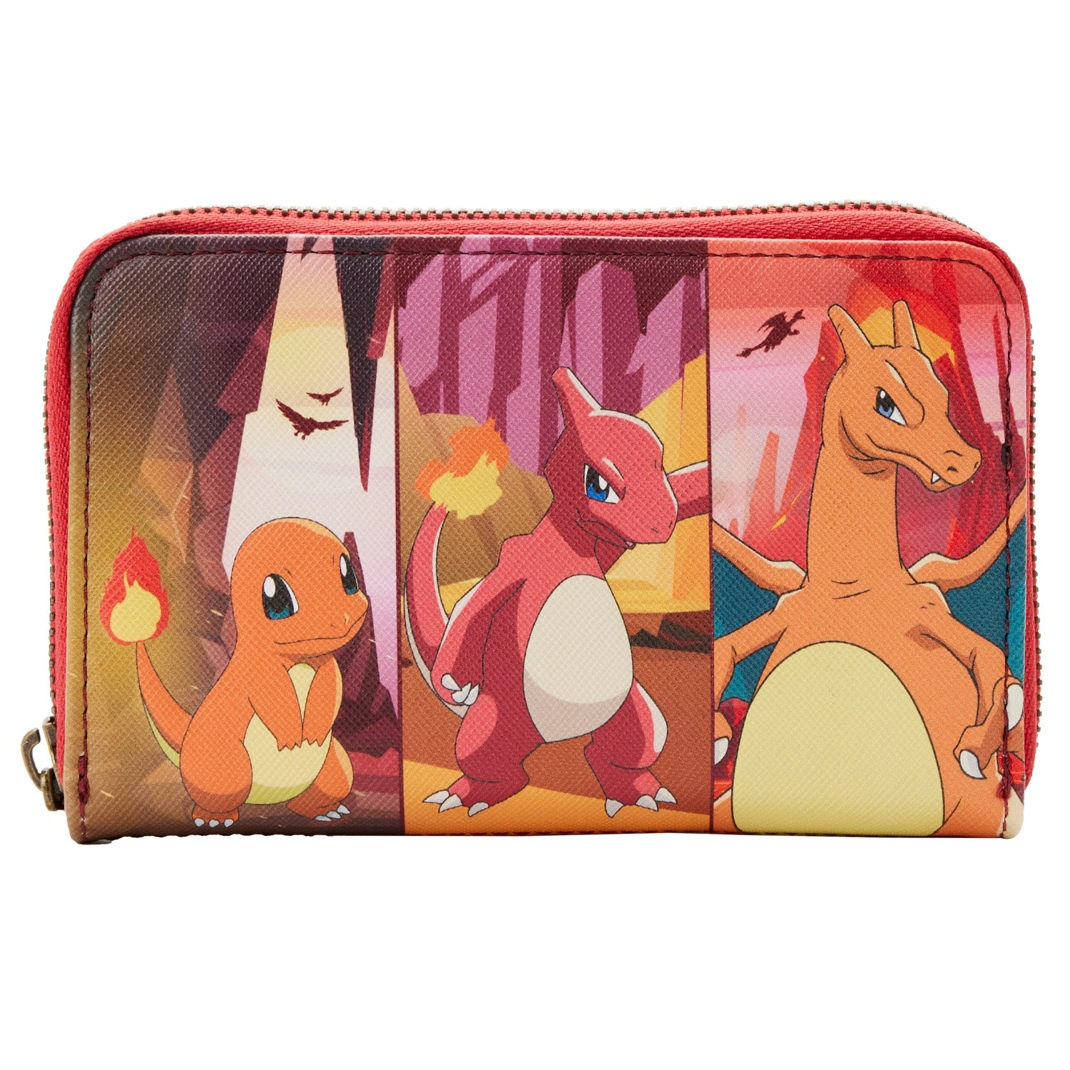 Loungefly Pokemon Charmander Evolutions Ziparound Wallet 3 Loungefly Pokemon Charmander Evolutions Ziparound Wallet