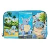 Loungefly Pokemon Squirtle Evolution Ziparound Wallet -Toy Haven PMWA0137 LFPOKEMONSQUIRTLEEVOLUTIONZIPAROUNDWALLET3304FRONT