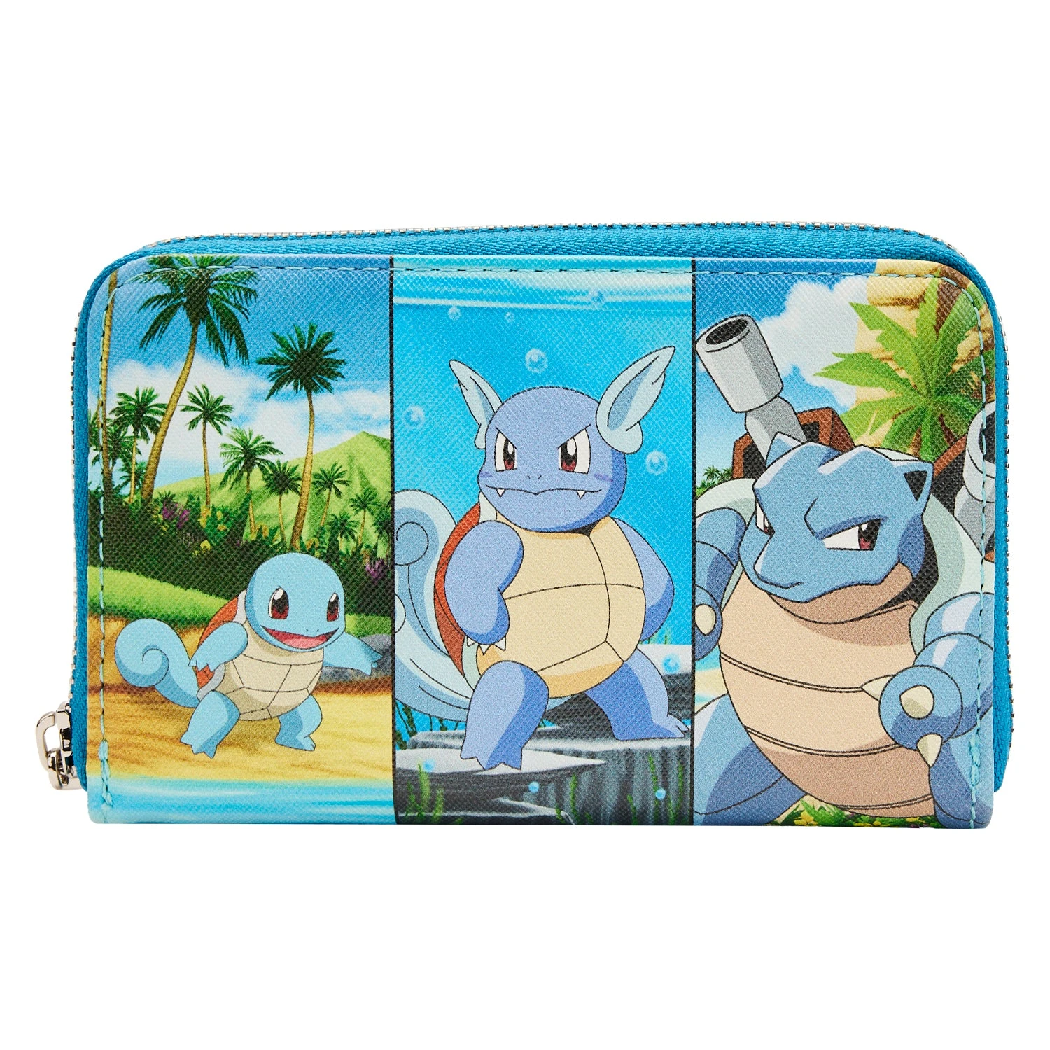 Loungefly Pokemon Squirtle Evolution Ziparound Wallet 3 Loungefly Pokemon Squirtle Evolution Ziparound Wallet