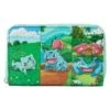 Loungefly Pokemon Bulbasaur Evolution Ziparound Wallet 1 Loungefly Pokemon Bulbasaur Evolution Ziparound Wallet -Toy Haven PMWA0146 LFPOKEMONBULBASAUREVOLUTIONZIPAROUNDWALLET0206FRONT