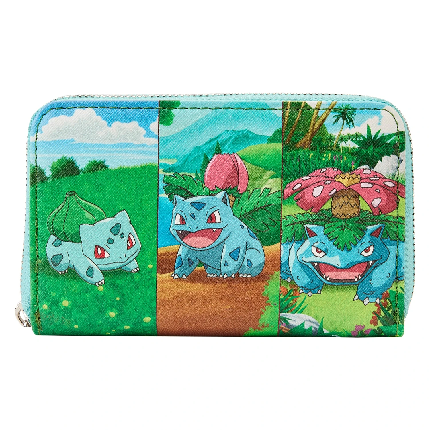 Loungefly Pokemon Bulbasaur Evolution Ziparound Wallet 3 Loungefly Pokemon Bulbasaur Evolution Ziparound Wallet