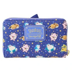 Loungefly Pokemon Sleeping Pikachu And Friends Ziparound Wallet -Toy Haven PMWA0151 LFPOKEMONSLEEPINGPIKACHUANDFRIENDSZIPAROUNDWALLET1899BACK