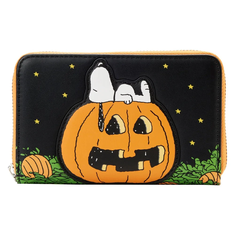 Loungefly Peanuts Great Pumpkin Snoopy Ziparound Wallet 3 Loungefly Peanuts Great Pumpkin Snoopy Ziparound Wallet