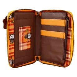 Loungefly Peanuts Snoopy Scarecrow Ziparound Wallet -Toy Haven PNWA0020 LFPEANUTSSNOOPYSCARECROWZIPAROUNDWALLET3431INSIDE