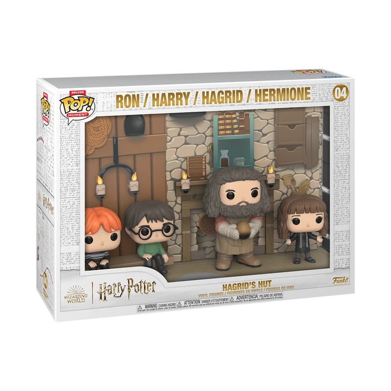 FUNKO Harry Potter Hagrid's Hut Deluxe Pop! Vinyl Moment 4 FUNKO Harry Potter Hagrid's Hut Deluxe Pop! Vinyl Moment - Image 2