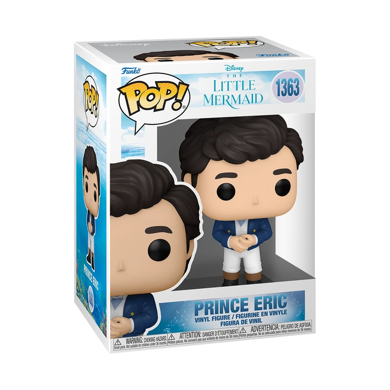 FUNKO Disney Little Mermaid Live Action Prince Eric Pop! Vinyl Figure #1363 4 FUNKO Disney Little Mermaid Live Action Prince Eric Pop! Vinyl Figure #1363 - Image 2