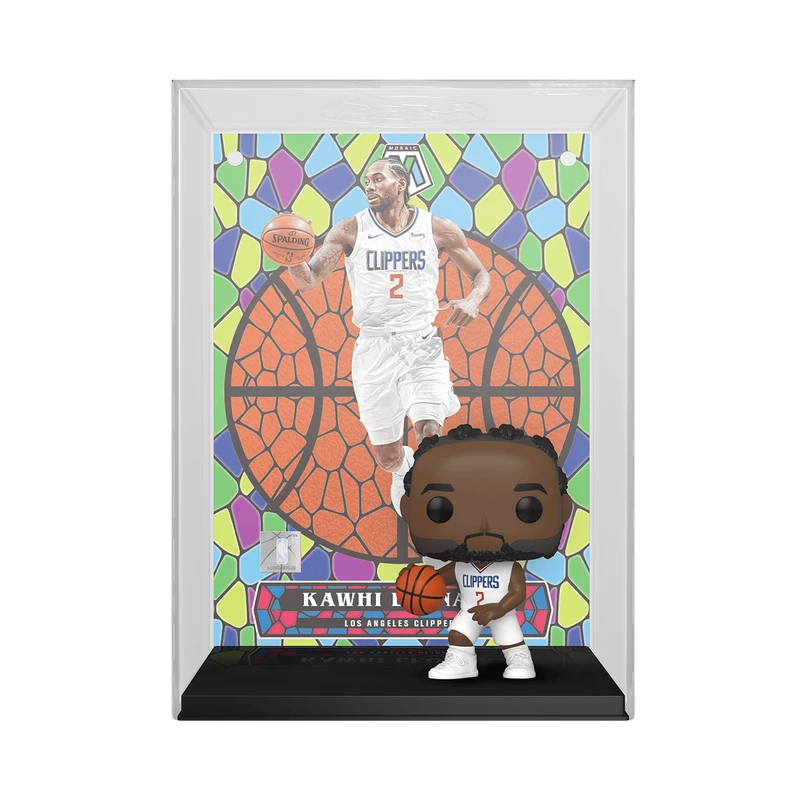 FUNKO NBA Kawhi Leonard Mosaic Pop! Trading Card Figure #14 3 FUNKO NBA Kawhi Leonard Mosaic Pop! Trading Card Figure #14