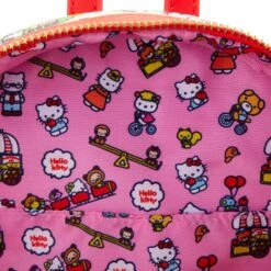 Loungefly Sanrio Hello Kitty And Friends Carnival Mini Backpack -Toy Haven SANBK0457 LFSANRIOHKANDFRIENDSCARNIVALMINIBACKPACK1641INSIDE