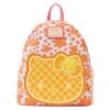 Loungefly Sanrio Hello Kitty Breakfast Waffle Mini Backpack -Toy Haven SANBK0481 LFSANRIOHELLOKITTYBREAKFASTWAFFLEMINIBACKPACK0861FRONTcopy