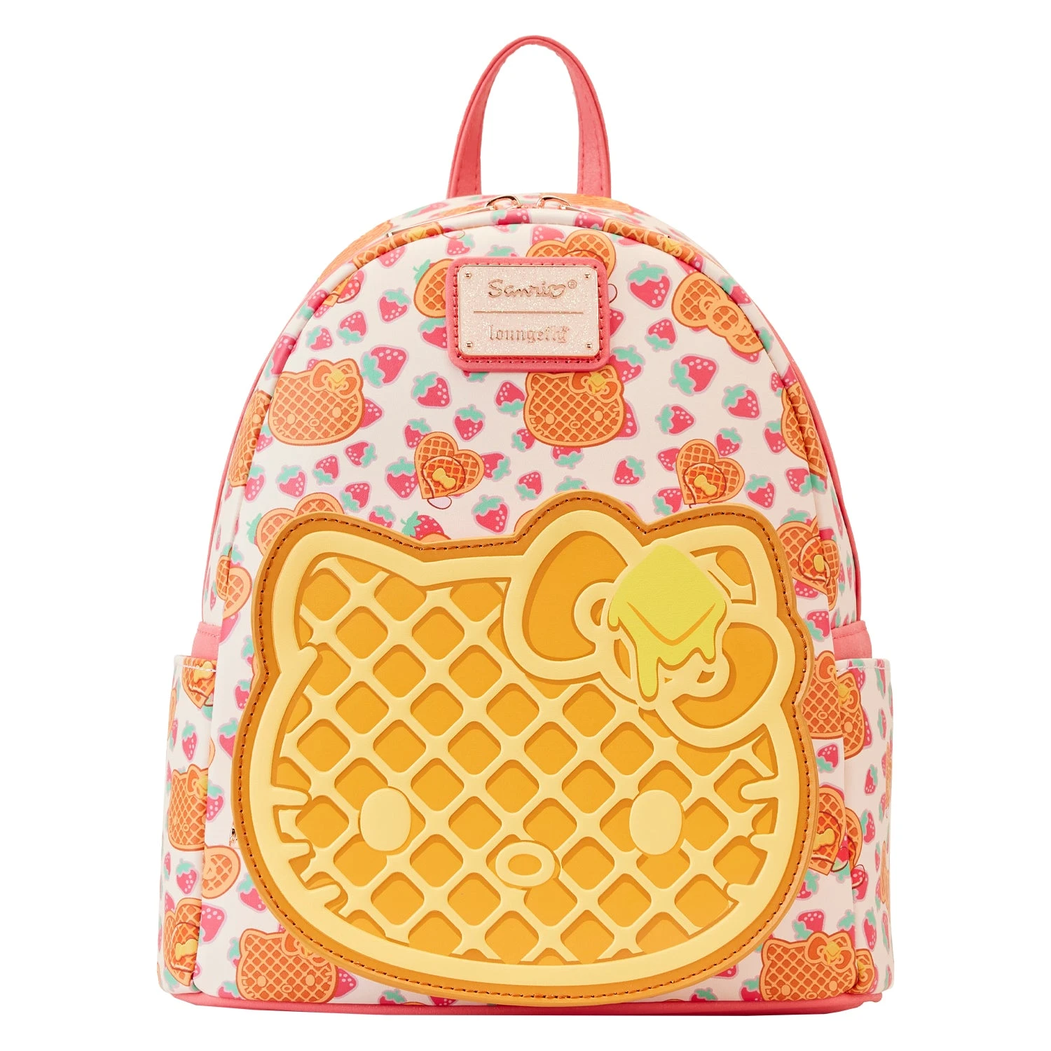 Loungefly Sanrio Hello Kitty Breakfast Waffle Mini Backpack 3 Loungefly Sanrio Hello Kitty Breakfast Waffle Mini Backpack