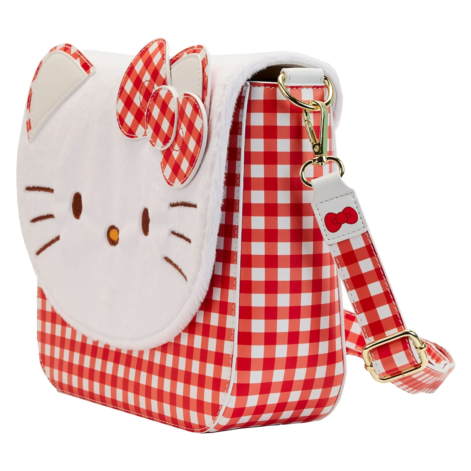 Loungefly Sanrio Hello Kitty Gingham Cosplay Crossbody Bag 4 Loungefly Sanrio Hello Kitty Gingham Cosplay Crossbody Bag - Image 2