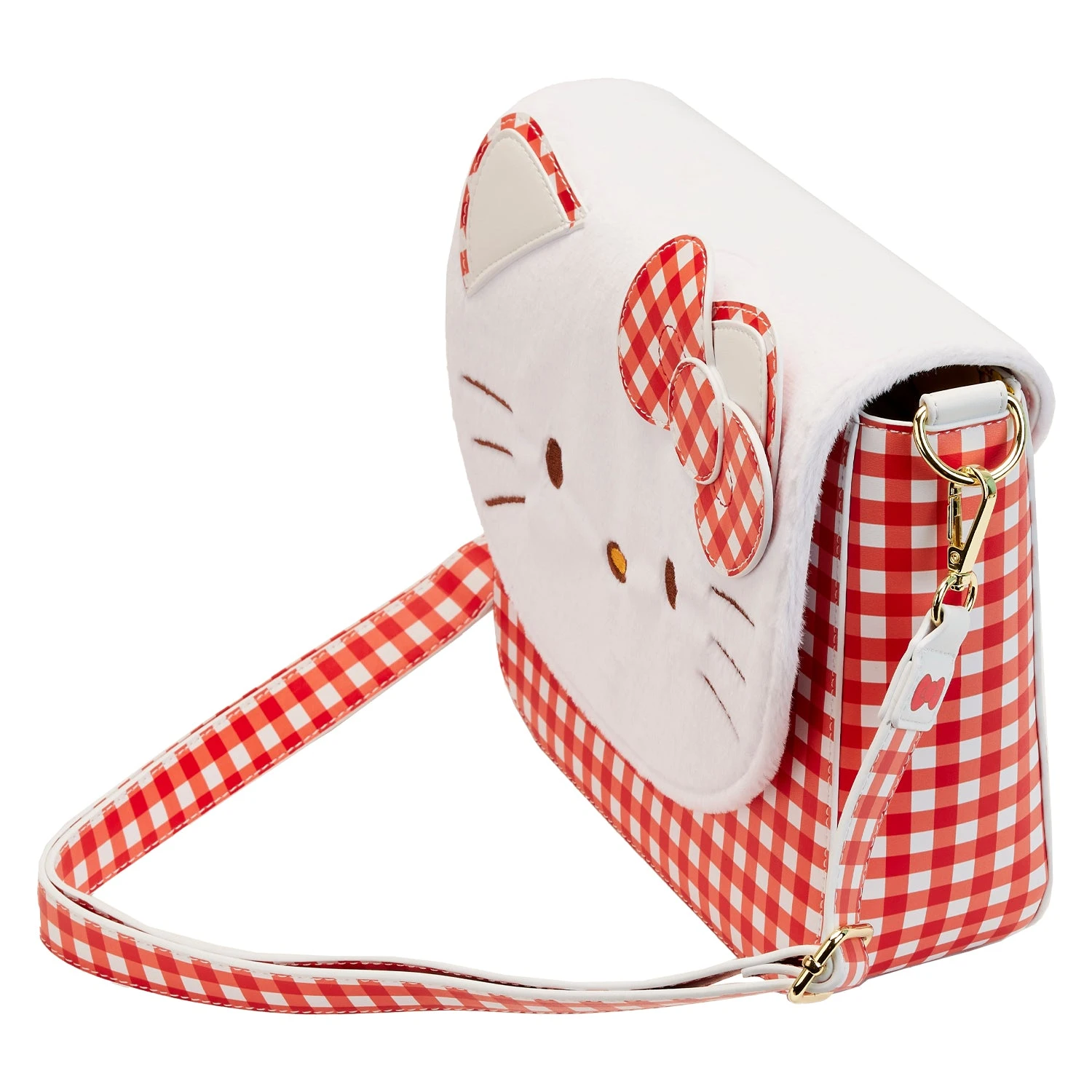Loungefly Sanrio Hello Kitty Gingham Cosplay Crossbody Bag 5 Loungefly Sanrio Hello Kitty Gingham Cosplay Crossbody Bag - Image 3