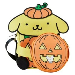 Loungefly Sanrio Pompompurin Halloween Crossbuddies Crossbody -Toy Haven SANTB1692 LFSANRIOPOMPOMPURINHALLOWEENCROSSBUDDIESCROSSBODY2636POUCH