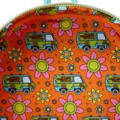 Loungefly Scooby Doo Psychedelic Monster Chase Glow Mini Backpack -Toy Haven SBDBK0007 LFSCOOBYDOOPSYCHEDELICMONSTERCHASEGITDMINIBACKPACK0462INSIDE