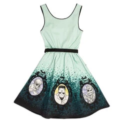 Loungefly Stitch Shoppe Universal Monsters "Elsa" Dress -Toy Haven SSUNIDR0002 MonstersCameoOliviaT 2