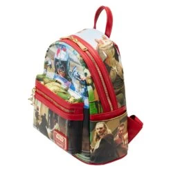 Loungefly Star Wars Scenes Series Phantom Menace Mini Backpack -Toy Haven STBK0379 LFSTARWARSSCENESSERIESPHANTOMMENACEMINIBACKPACK0837QUARTER