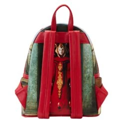 Loungefly Star Wars Scenes Series Phantom Menace Mini Backpack -Toy Haven STBK0379 LFSTARWARSSCENESSERIESPHANTOMMENACEMINIBACKPACK0840BACKcopy