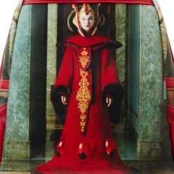 Loungefly Star Wars Scenes Series Phantom Menace Mini Backpack -Toy Haven STBK0379 LFSTARWARSSCENESSERIESPHANTOMMENACEMINIBACKPACK0841DETAIL