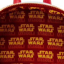 Loungefly Star Wars Scenes Series Phantom Menace Mini Backpack -Toy Haven STBK0379 LFSTARWARSSCENESSERIESPHANTOMMENACEMINIBACKPACK0843INSIDE