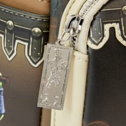 Loungefly Star Wars Return Of The Jedi 40th Anniversary Jabbas Palace Mini Backpack -Toy Haven STBK0386 LFSTARWARSRETURNOFTHEJEDI40THANNIVERSARYJABBASPALACE0371ZIPPER