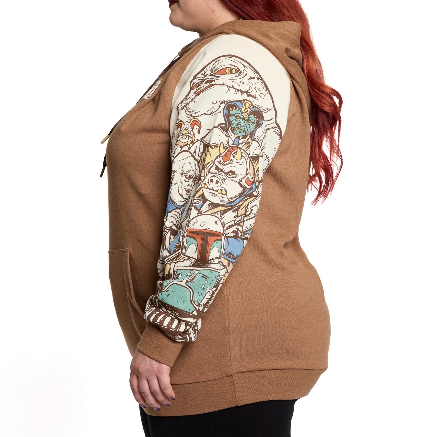 Loungefly Star Wars 40th Return Of The Jedi Light Vs Dark Unisex Hoodie 9 Loungefly Star Wars 40th Return Of The Jedi Light Vs Dark Unisex Hoodie - Image 7