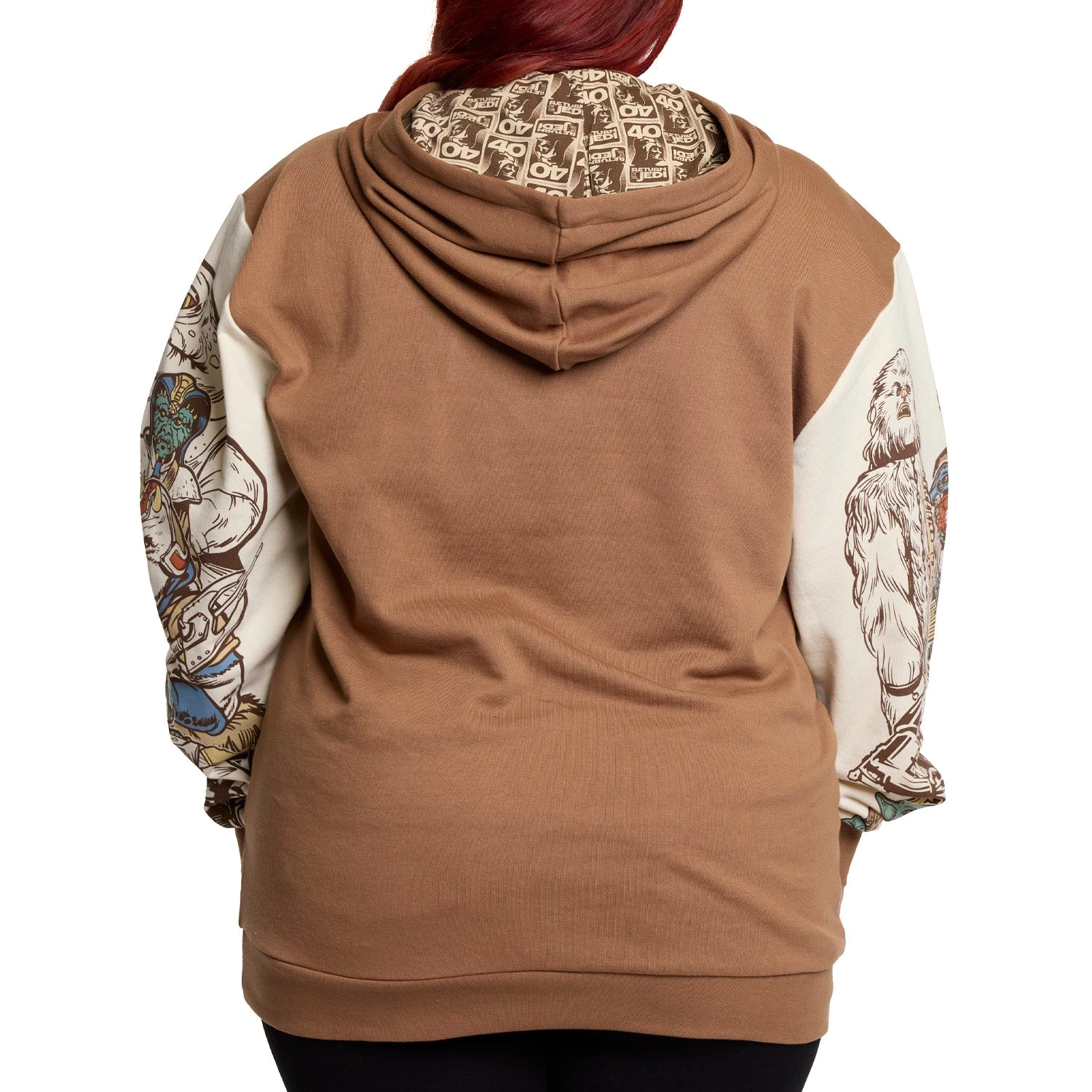 Loungefly Star Wars 40th Return Of The Jedi Light Vs Dark Unisex Hoodie 10 Loungefly Star Wars 40th Return Of The Jedi Light Vs Dark Unisex Hoodie - Image 8