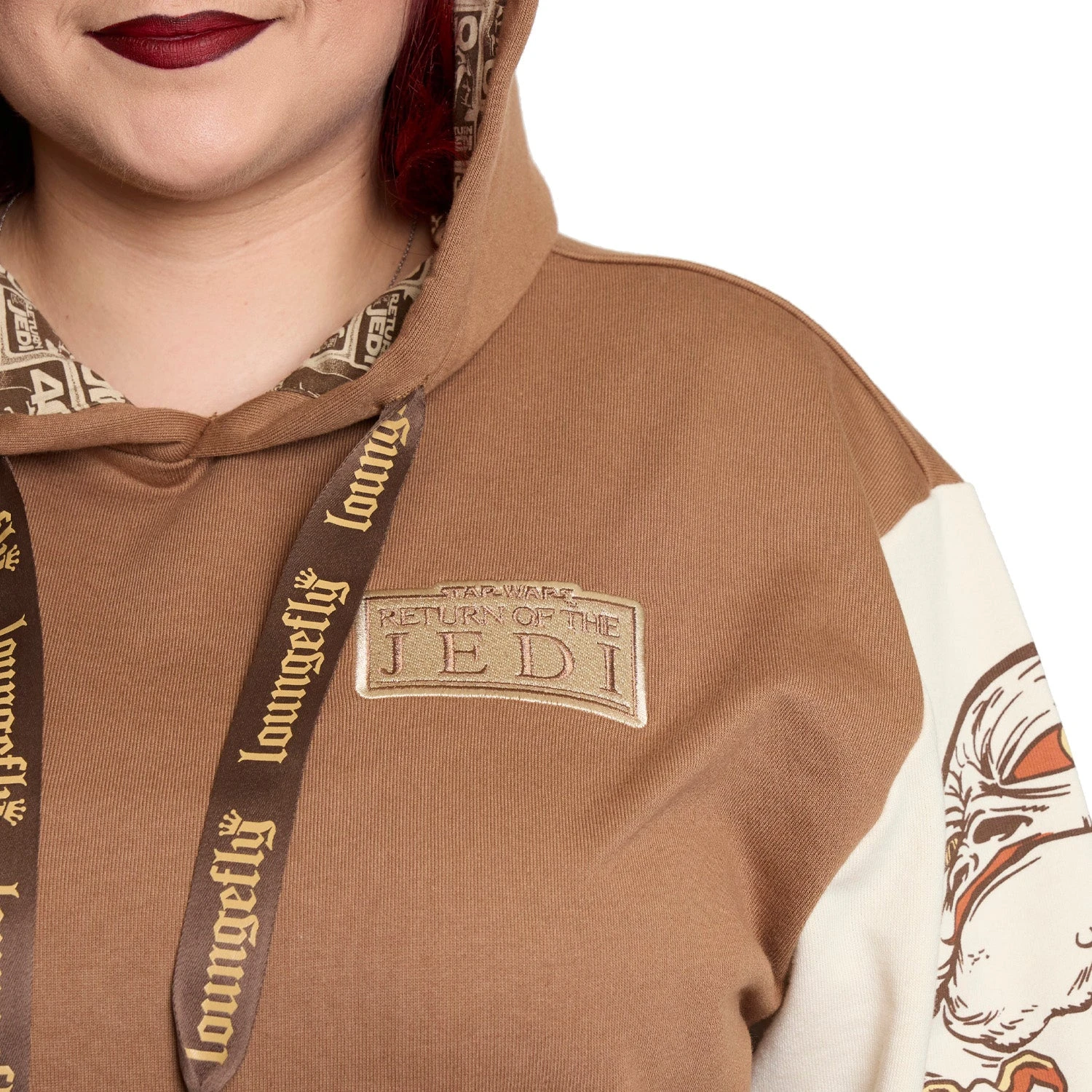 Loungefly Star Wars 40th Return Of The Jedi Light Vs Dark Unisex Hoodie 13 Loungefly Star Wars 40th Return Of The Jedi Light Vs Dark Unisex Hoodie - Image 11